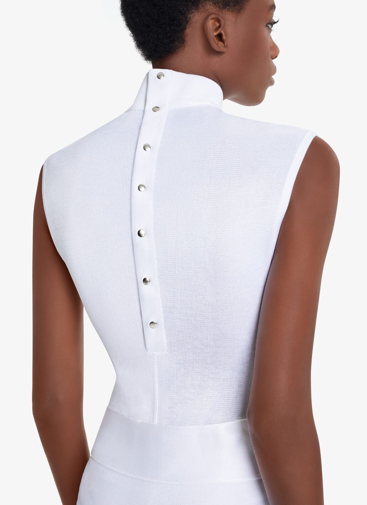 EDITION 1986 SLEEVELESS BODYSUIT ALAÏA WHITE EDITION 1986 SLEEVELESS BODYSUIT